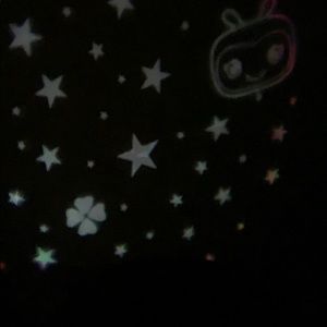 kids plush night light with lightshow